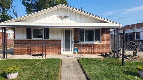 A home in Ecorse