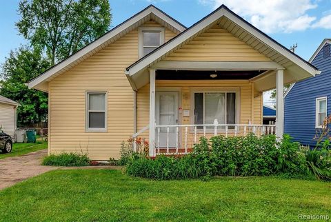 A home in Hazel Park