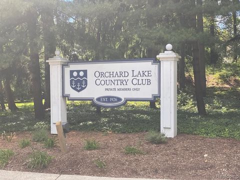 A home in Orchard Lake Village