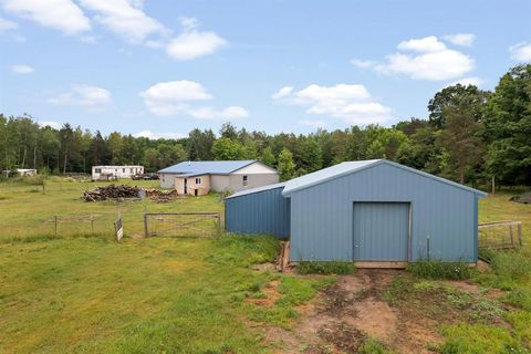 A home in Rapid River Twp