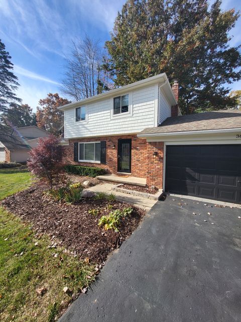 A home in Highland Twp