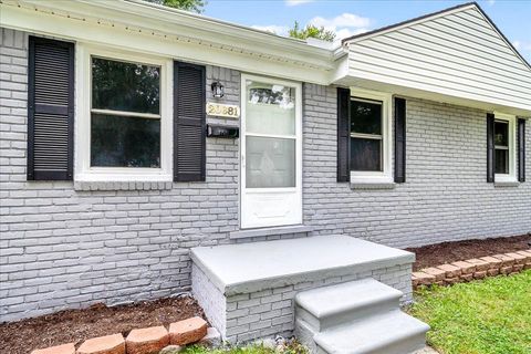 A home in Harper Woods