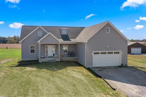 A home in Almont Twp