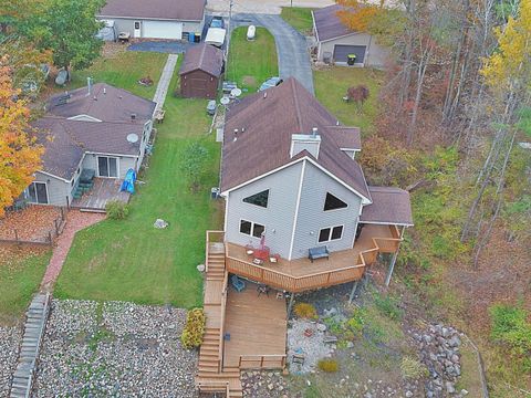 A home in Clement Twp