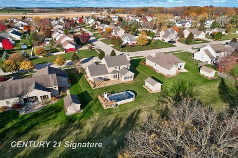 A home in Monitor Twp