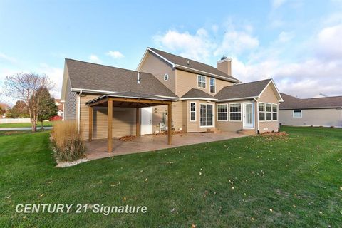 A home in Monitor Twp