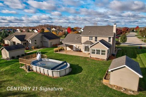 A home in Monitor Twp