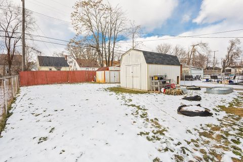 A home in Ecorse