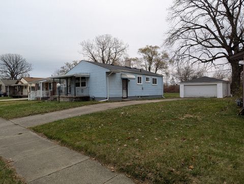 A home in Ecorse