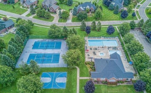 A home in Highland Twp