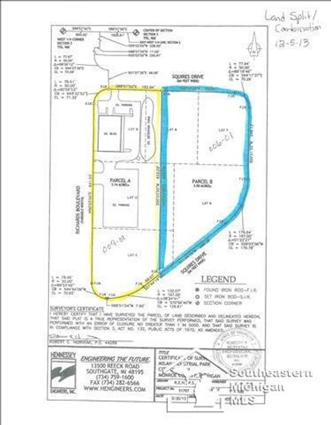 320 SQUIRES Drive Milan Township MI 48160