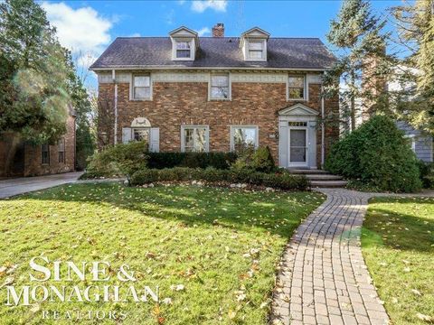 A home in Grosse Pointe