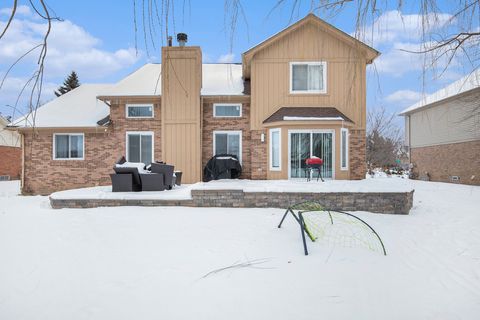 A home in Macomb Twp