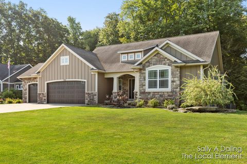 A home in Allendale Twp