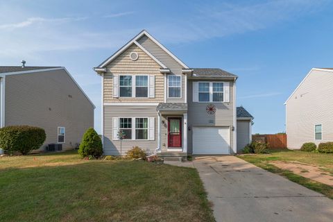 A home in Schoolcraft Twp