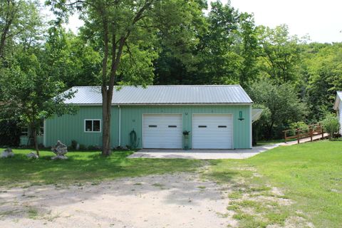 A home in Central Lake Twp