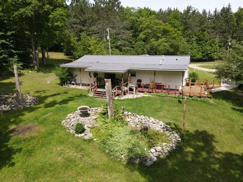 A home in Central Lake Twp