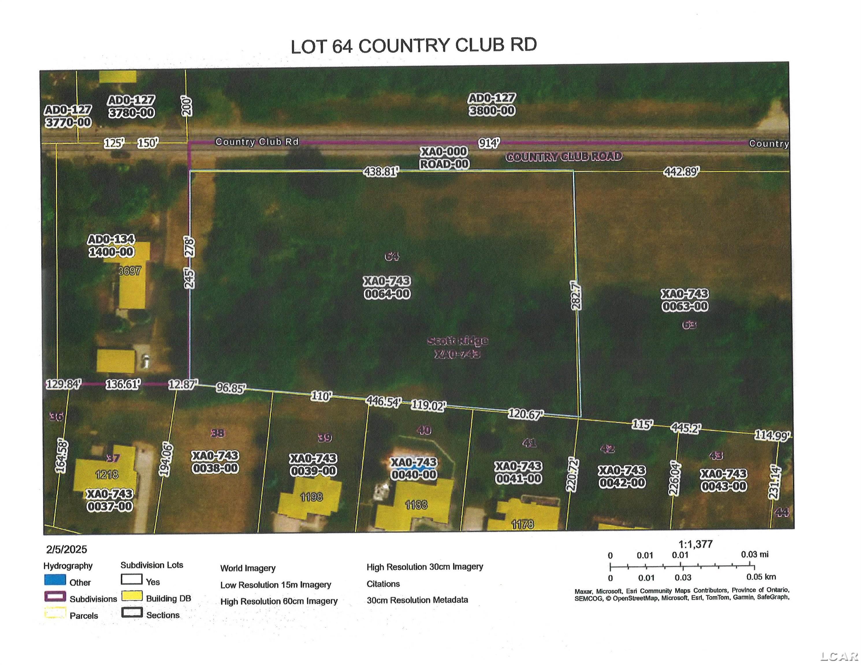 1100 Blk Country Club Road