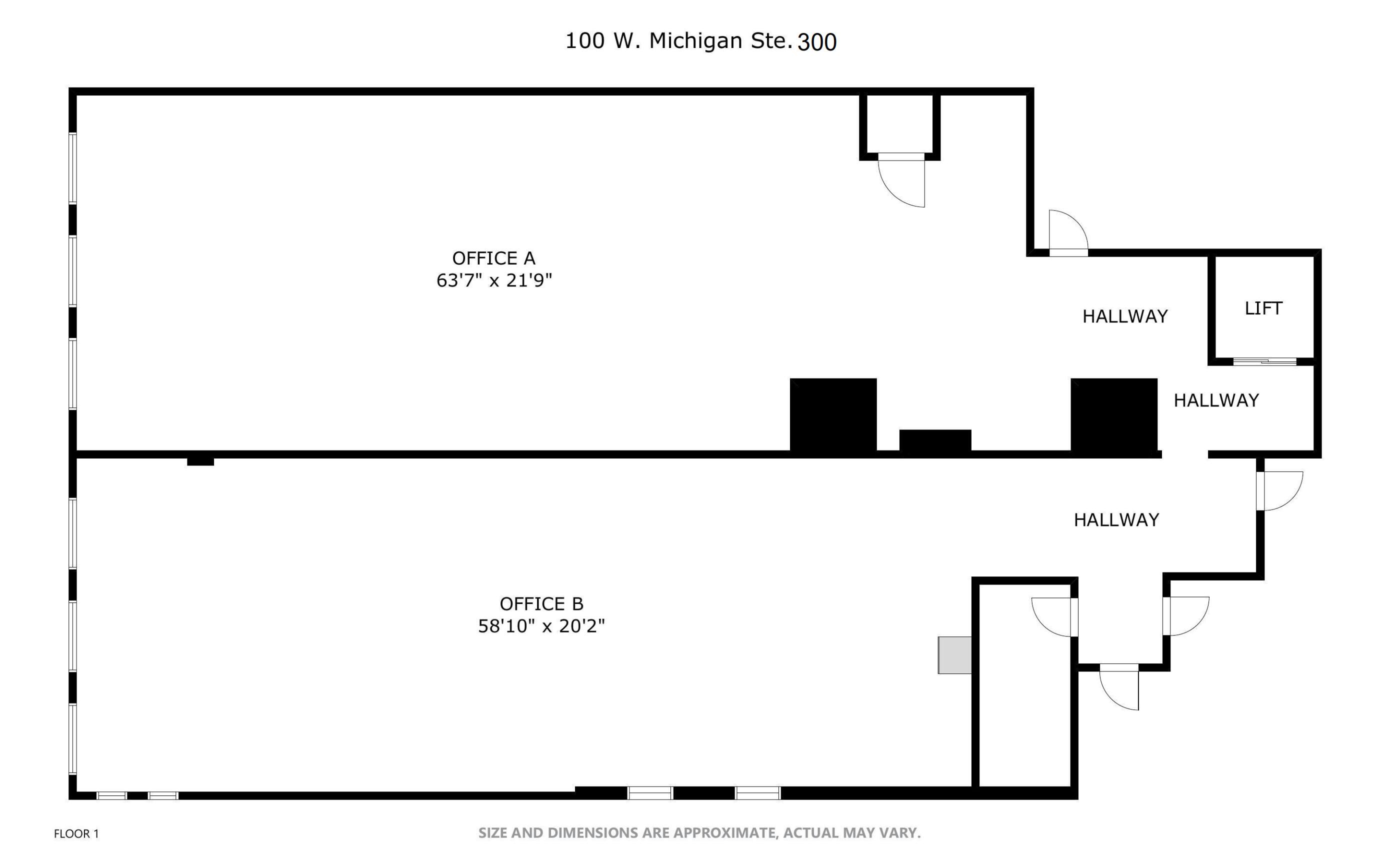 100 W Michigan Avenue 300