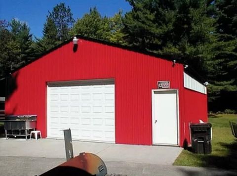 A home in Clement Twp