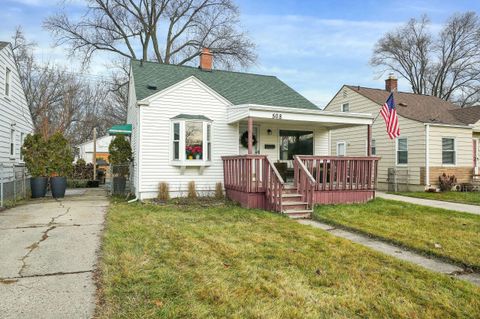 A home in Hazel Park