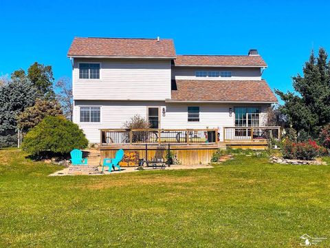 A home in Ida Twp