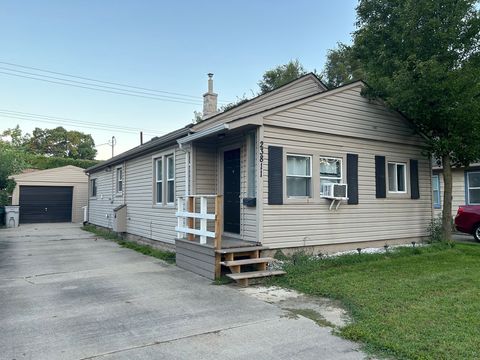 A home in Hazel Park