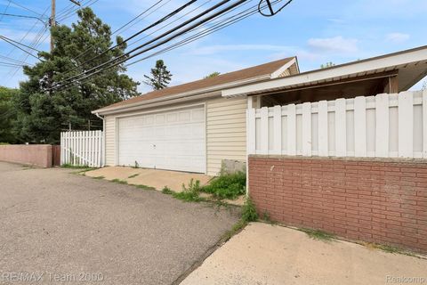 A home in Melvindale