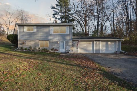 A home in Leoni Twp