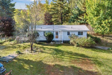 A home in Evart Twp