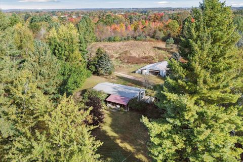 A home in Evart Twp