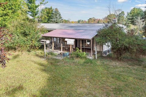 A home in Evart Twp