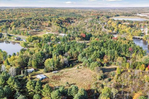 A home in Evart Twp