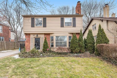 A home in Grosse Pointe