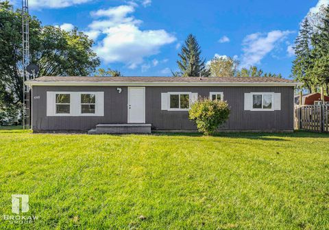 A home in Elba Twp