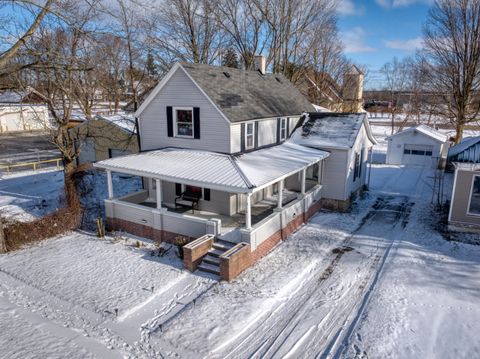 A home in Evart Twp