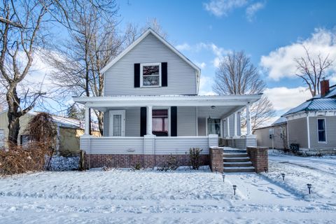 A home in Evart Twp