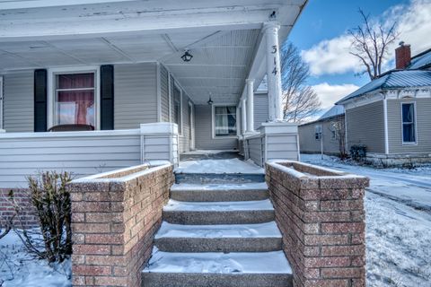 A home in Evart Twp