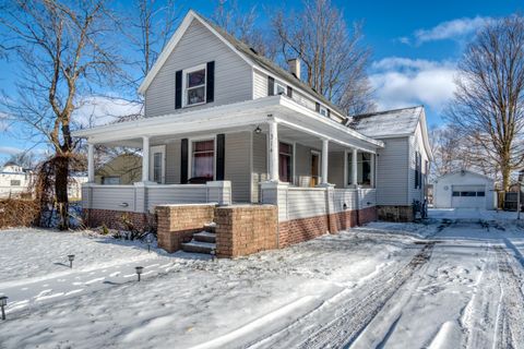 A home in Evart Twp