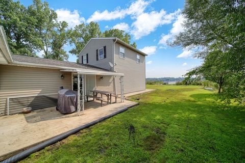 A home in Leoni Twp