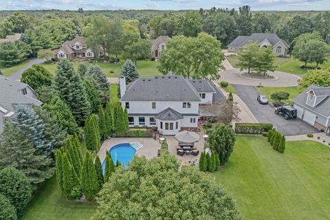 A home in Highland Twp