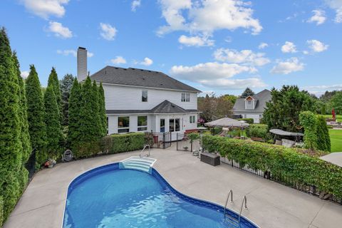 A home in Highland Twp