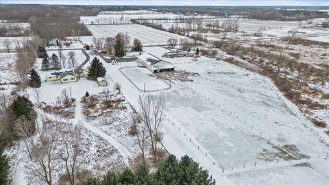 A home in Leslie Twp