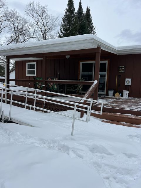 A home in Clement Twp