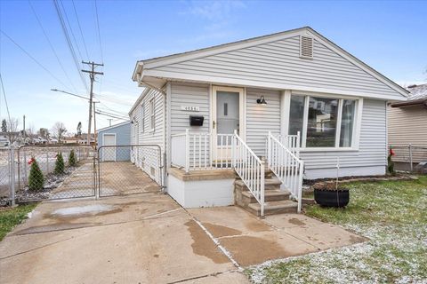 A home in Ecorse