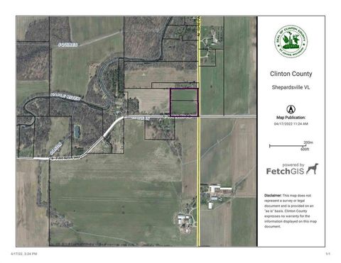 00 N Shepardsville Rd Duplain Township MI 48831