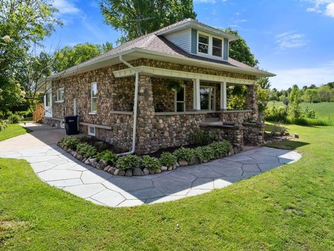 A home in Eveline Twp