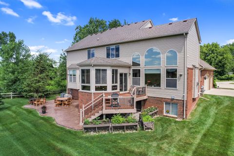 A home in Lyon Twp