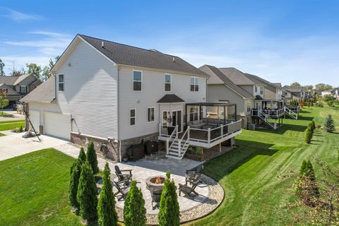 A home in Lyon Twp