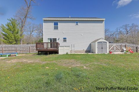 A home in Dalton Twp